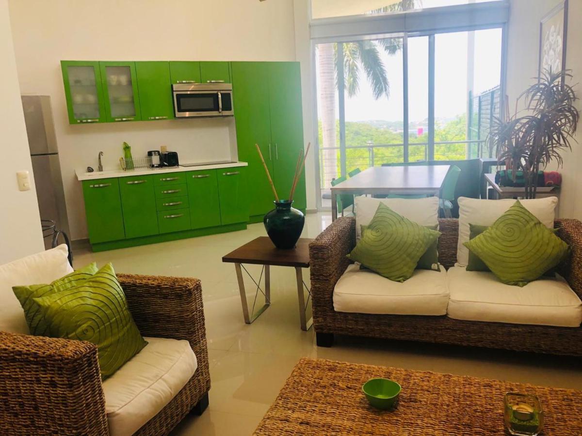 Puntagaviota Apartment Санта Крус Уатулко Екстериор снимка